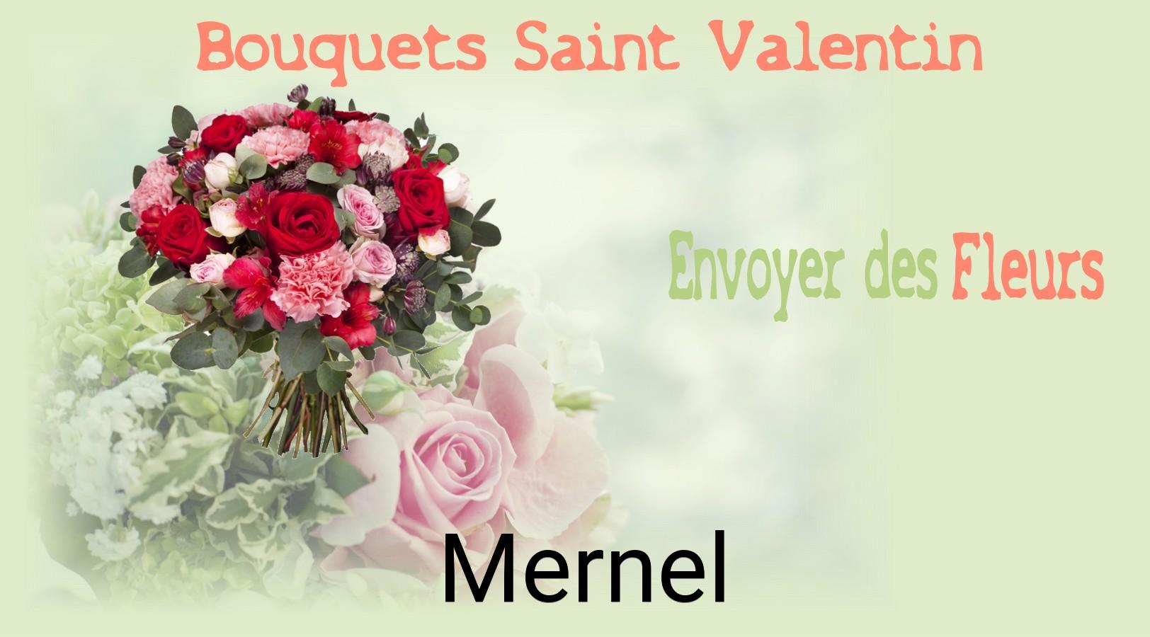 Roses de Saint-Valentin livrées à Mernel